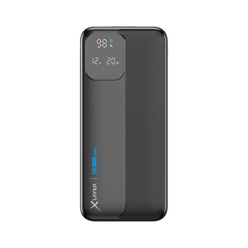 XLayer Rapid Power Bank I 10000mAh I Quick Charge I USB C Input I Cargador I Powerbank Universal iPhone 16 15 14 13 12 Pro MAX Samsung S25 S24 iPad Xiaomi
