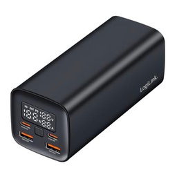 LogiLink PA0350 - Batería Externa de 20000 mAh QC 3.0 (QuickCharge) y PD 3.0 (PowerDelivery) 65 W