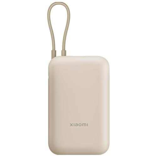 Xiaomi Power Bank 10000Mah Integrated Cable - Bateria Externa Carga Rápida | Cargador Portátil Inalámbrico USB-C y USB-A para Smartphones | Cargador Batería Externa hasta 3 Dispositivos