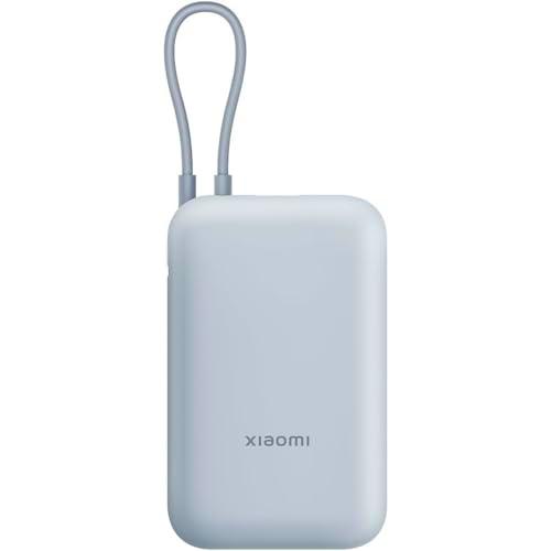 Xiaomi Power Bank 10000Mah Integrated Cable - Bateria Externa Carga Rápida | Cargador Portátil Inalámbrico USB-C y USB-A para Smartphones | Cargador Batería Externa hasta 3 Dispositivos