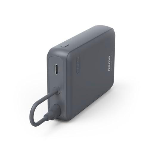 Hama Paquete de alimentación Travel con Cable, 10000 mAh