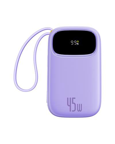 Baseus Powerbank 45W 20000mAh con 2 Cables USB-C Integrados