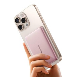 Baseus Magsafe Power Bank Ultra Slim - Banco de energía magnético Ultraligero para iPhone 16/15/14
