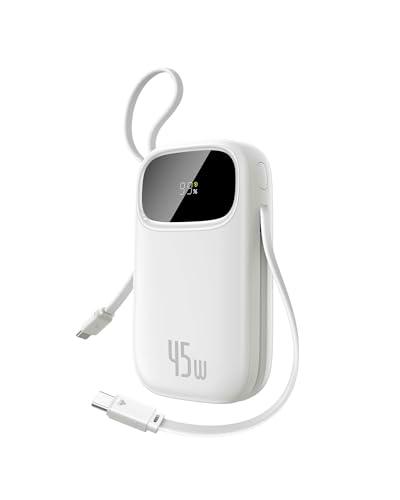 Baseus Powerbank 45W 20000mAh con 2 Cables USB-C Integrados