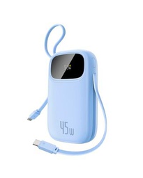 Baseus Powerbank 45W 20000mAh con 2 Cables USB-C Integrados