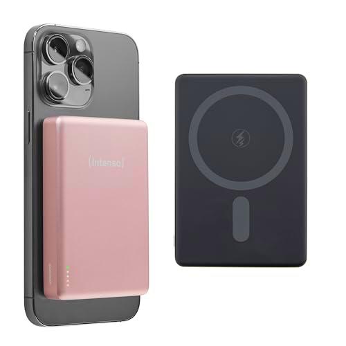 Intenso MW10000 - Batería Externa magnética de 10.000 mAh Compatible con MagSafe