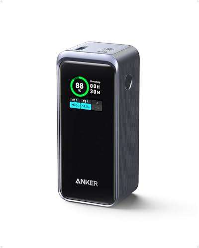 Anker Prime Power Bank, Cargador portátil de 20 000 mAh con Salida de 200 W