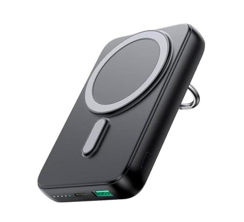 Joyroom W050 - Batería Externa magnética inalámbrica de 20 W con Soporte de Anillo