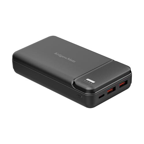 Kruger&amp;Matz Powerbank 20.000 mAh Li-Pol Función QC y PD KM0906.1
