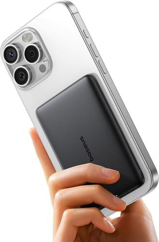 Baseus Picogo AM41 Power Bank, Ultra Slim 5000mAh Magsafe Powerbank