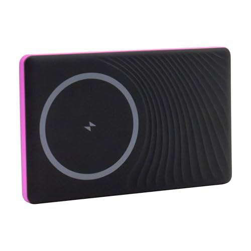 REALPOWER PB-5000 mag Ultra Slim, 5000 mAh, Magsafe, Color Rosa