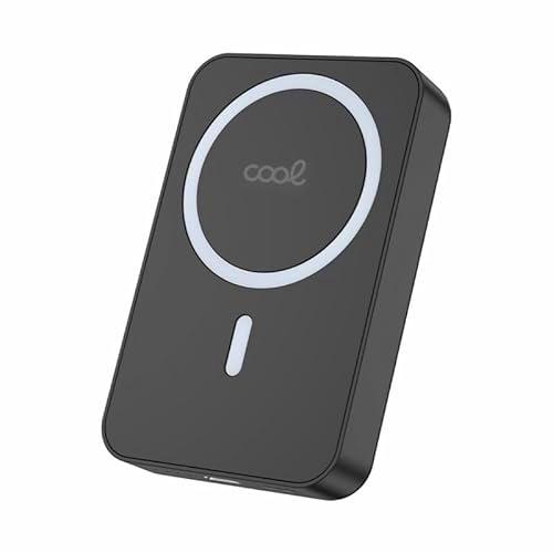 Bateria Externa Universal MAGNÉTICA Power Bank Qi 5000 mAh Cool Negro