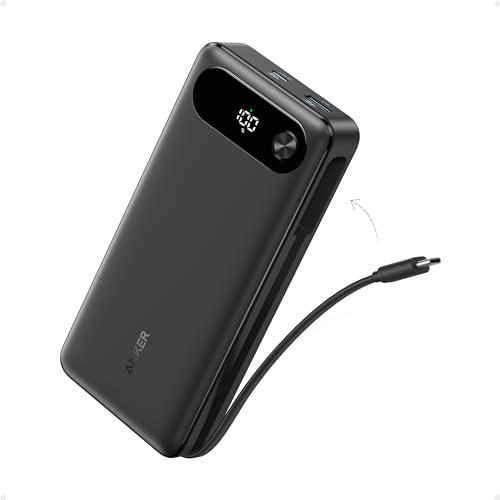 Anker Cargador portátil de 20.000 mAh con Cable USB C Integrado