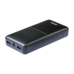 Grixx Batería Externa de 15.000 mAh, TÜV GS, 2 Puertos USB-A