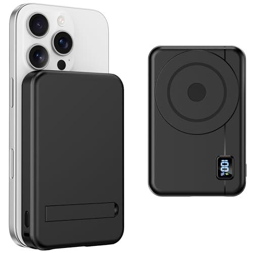 Power Bank Bateria Portatil Externa - 22.5W 10000mAh Carga Rapida Powerbank 3A USB C PD con Pantalla LED for iPhone 16 15 14 13 12 11 Pro MAX Plus Tablet etc Muctsda