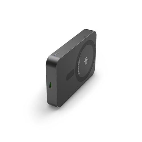 Hama Qi2 - Batería Externa inalámbrica para Apple MagSafe iPhone (Carga por inducción