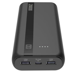 Cellularline - Power Bank 20000 - Capacidad: 20000 mAh